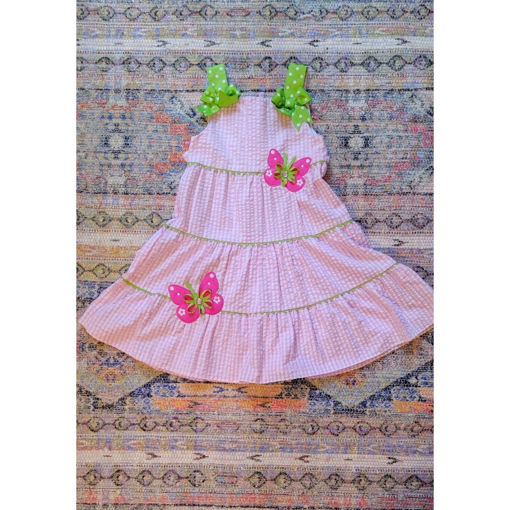 cotton dress. size 6 like new